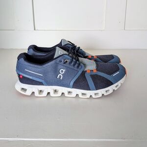 On Cloud 5 Push 69-98554 Eclipse Chambray Running Shoes Mens Size 10